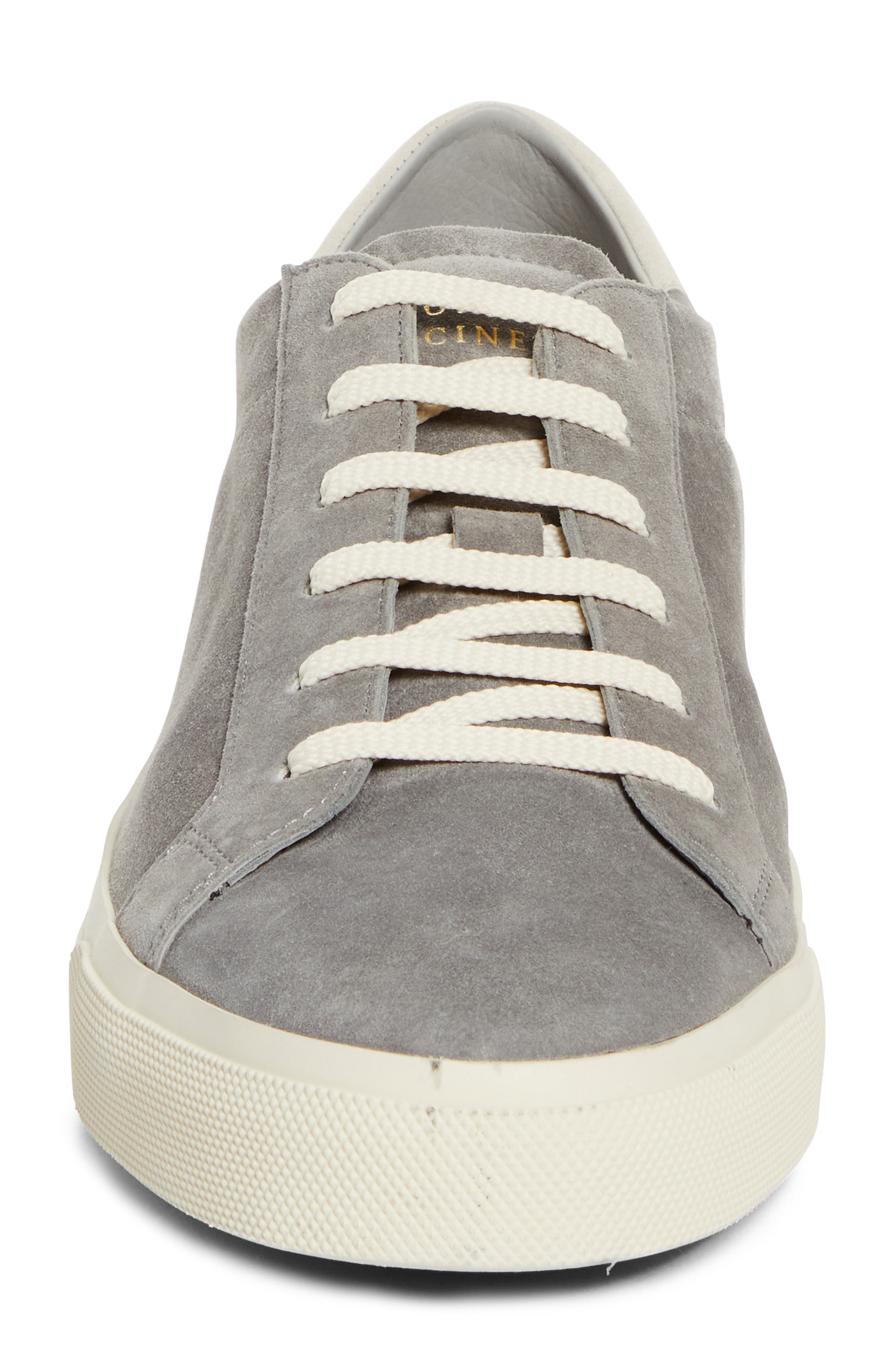 Brunello Cucinelli Vulky Low Top Sneaker, Alternate, color, Cbx77 Grey
