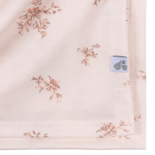 Just Born Swaddle Blanket & Headband Set In Pink
