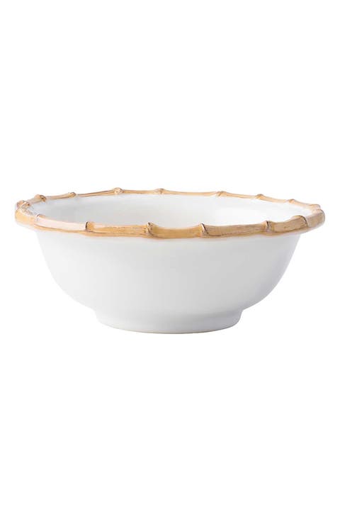Bamboo Ceramic Cereal/Ice Cream Bowl