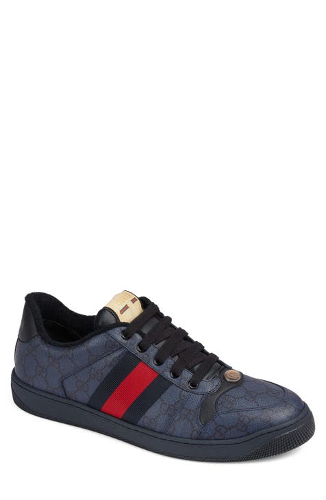 Gucci mens trainers sale deals