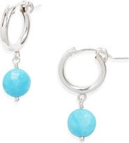 Nashelle Lucia Quartz Huggie Earrings
