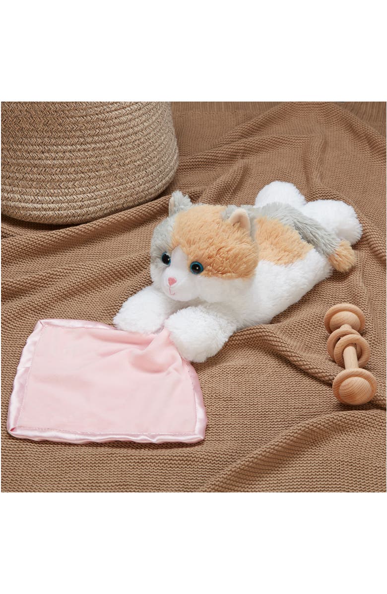 Warmies Calico Cat Blanket Plush Toy, Alternate, color, White