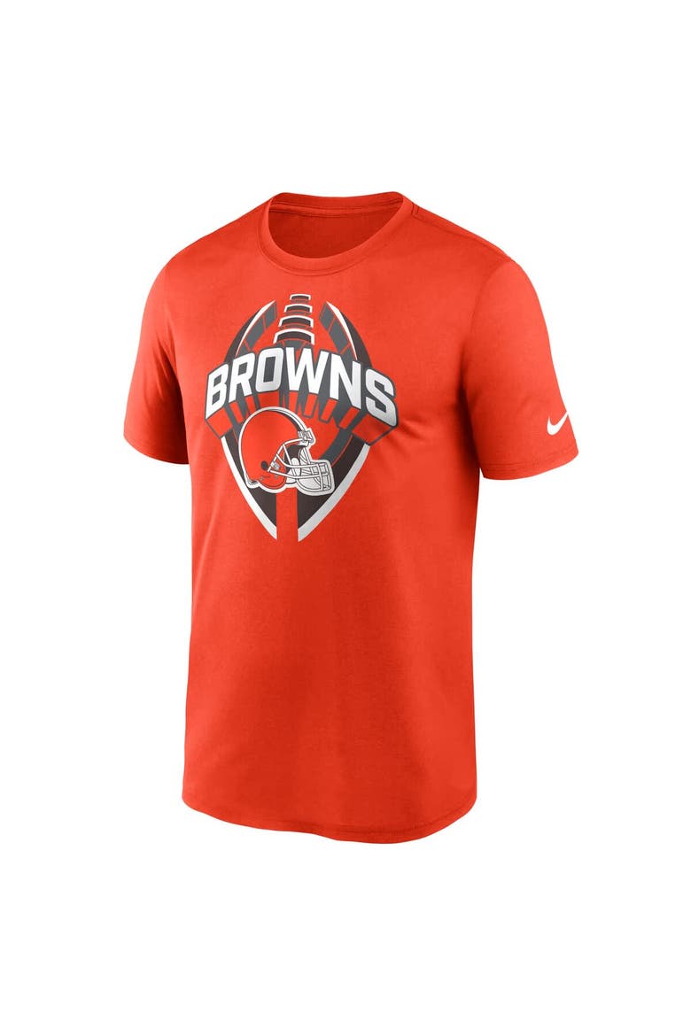 Men's Nike Orange Cleveland Browns Legend Icon Performance T-Shirt, Alternate, color, Orange
