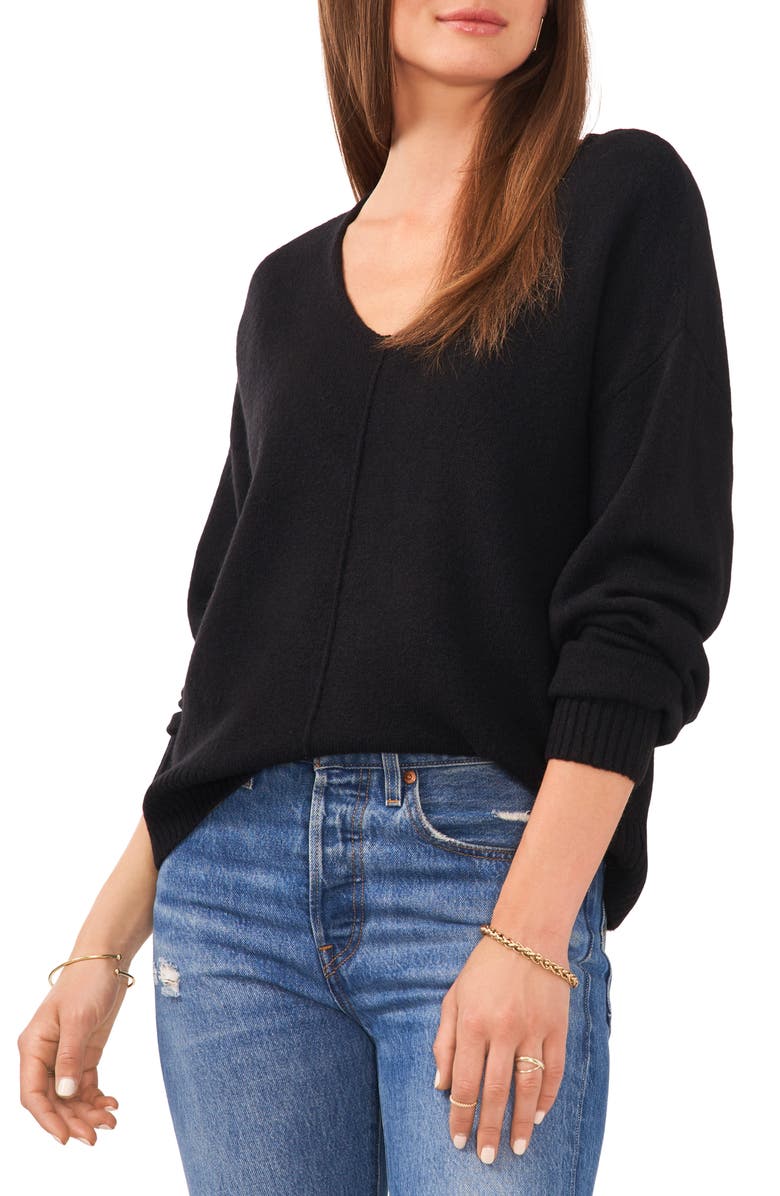 Vince Camuto Cozy Seam Sweater, Main, color, 