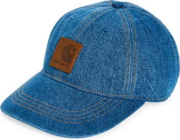 Lincoln Logo Patch Denim Baseball Cap