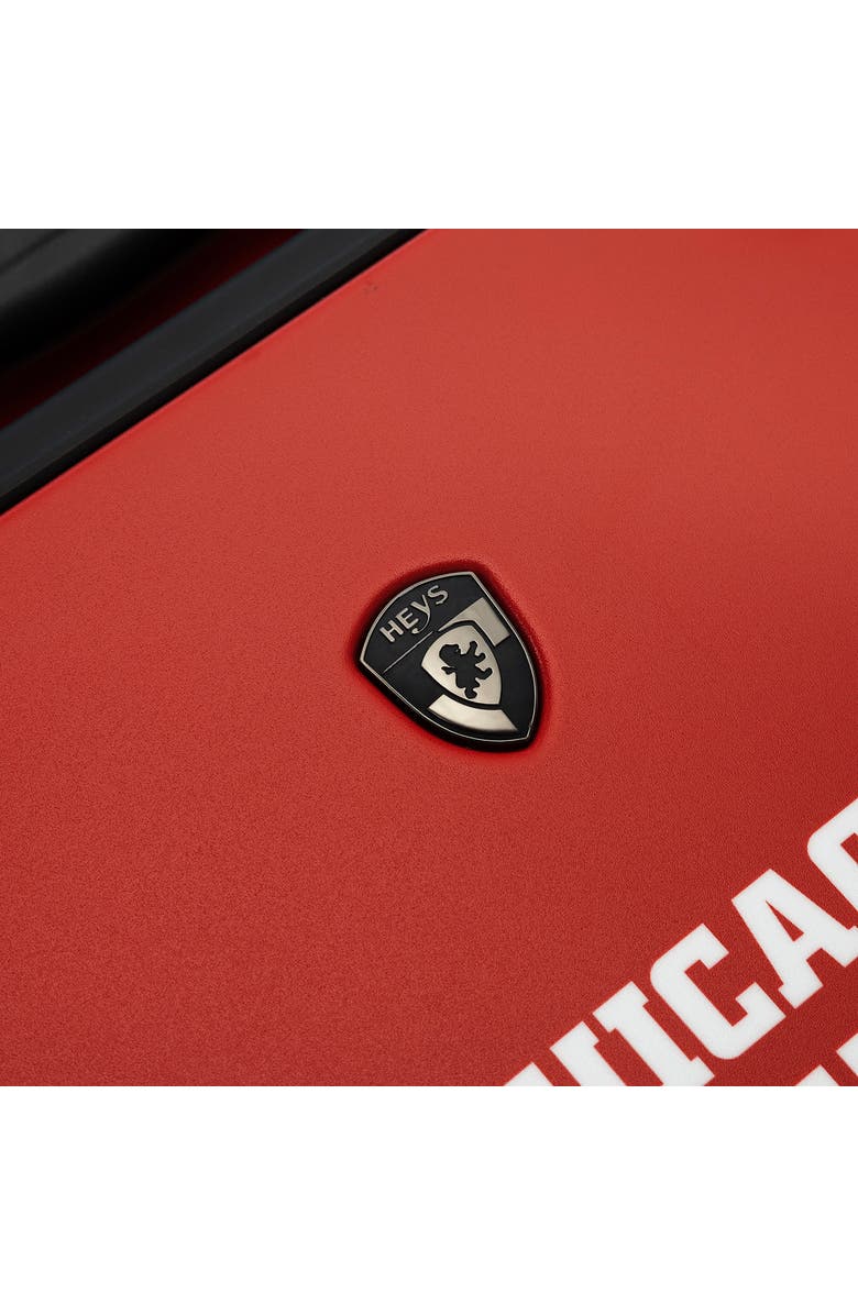 Heys NHL 21 Inch Luggage - Chicago Blackhawks, Alternate, color, Red