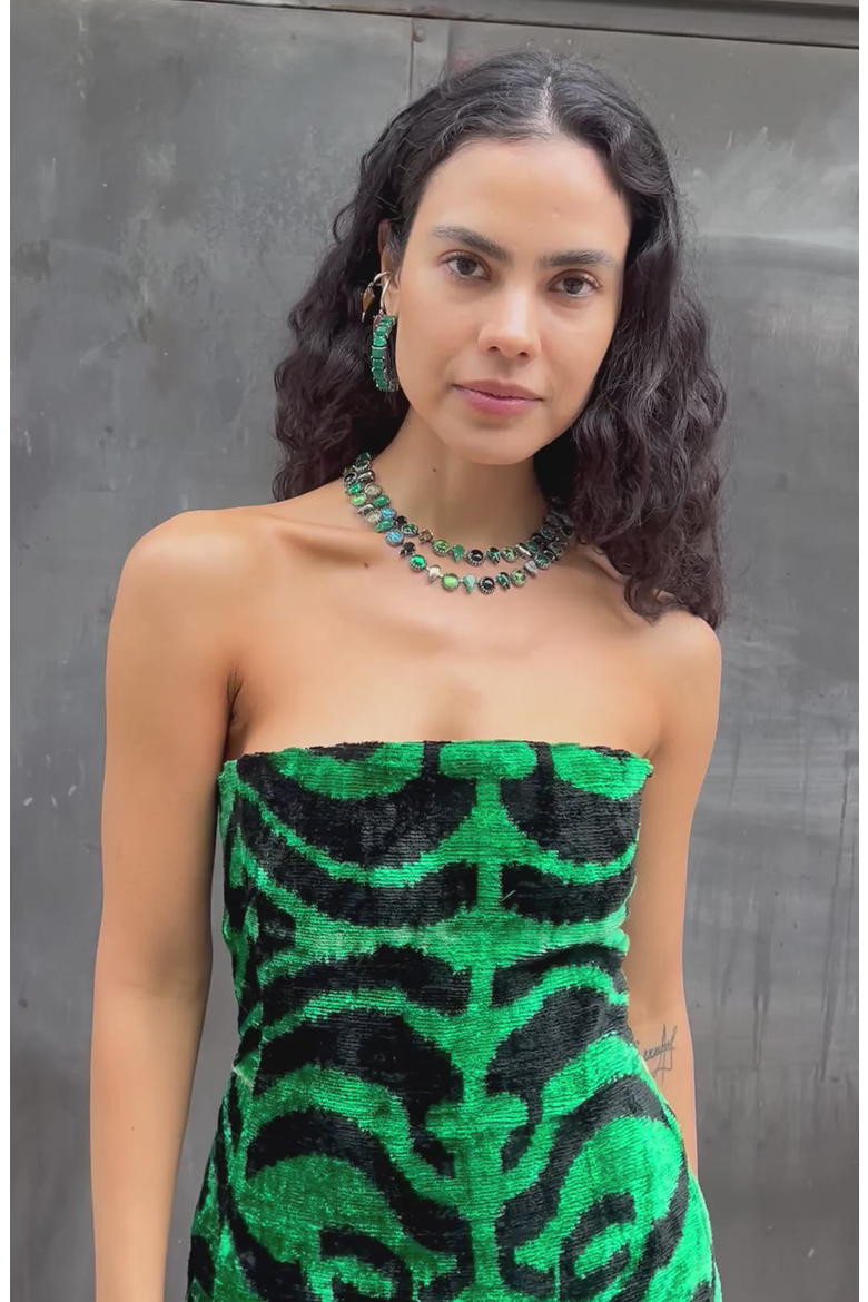 Layering Choker, Alternate, color, Alligator