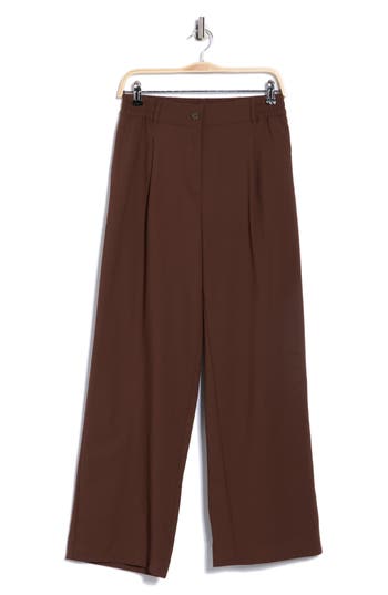 Beyond Yoga Status Trousers In Brown