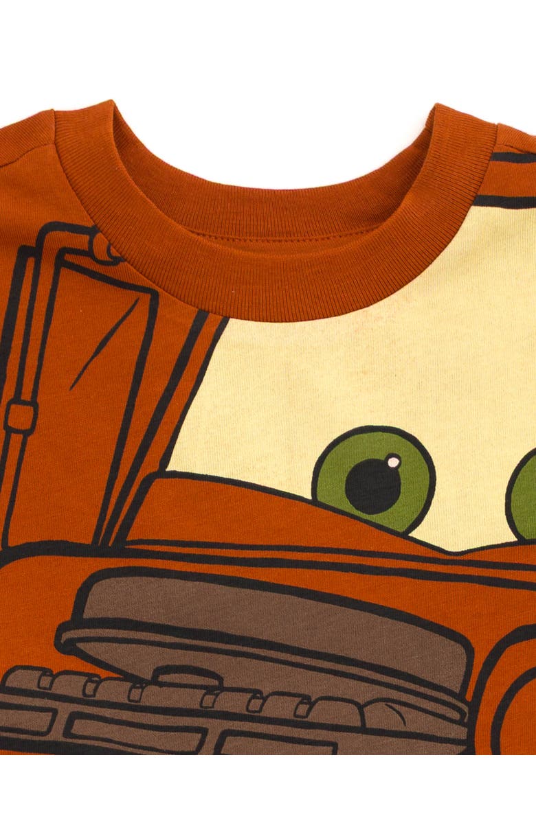 Disney Cars Cosplay Short Sleeve T-Shirt, Alternate, color, Tow Mater Rust