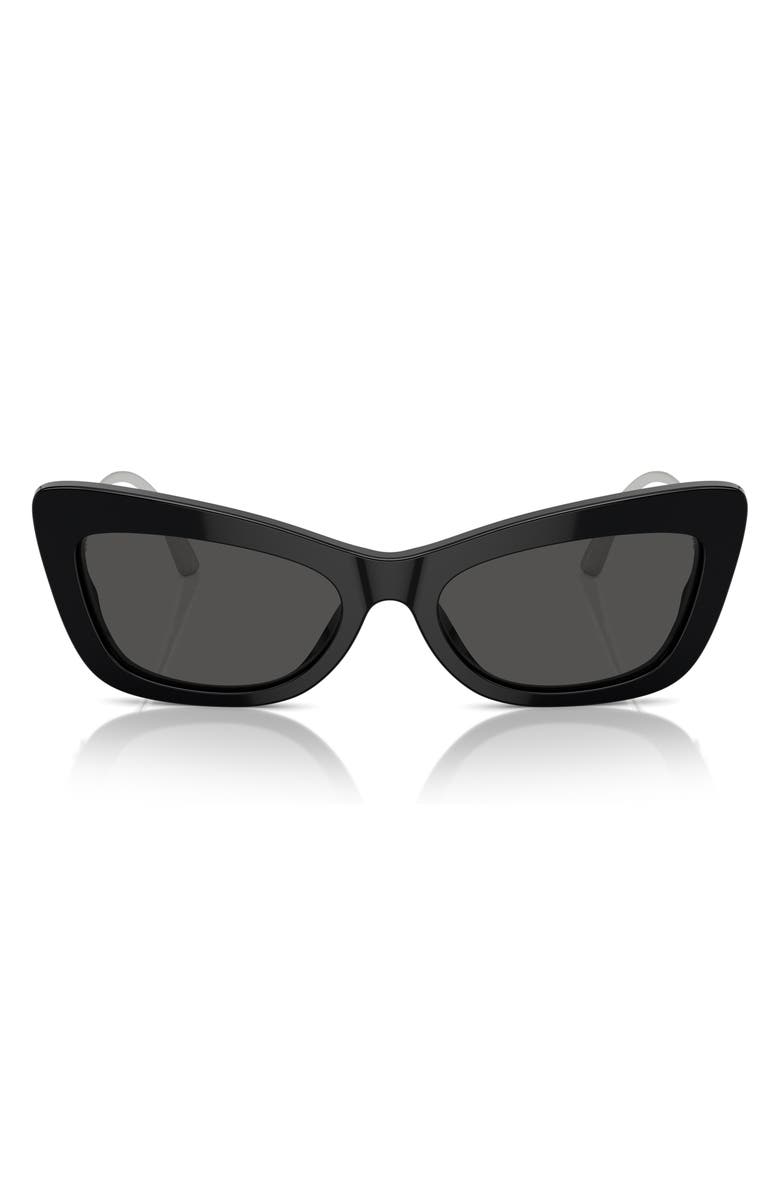 Dolce&Gabbana 55mm Cat Eye Sunglasses, Alternate, color, 