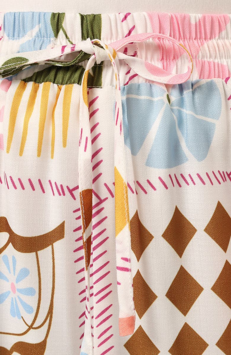 Petal & Pup Shay Mix Print Wide Leg Pants, Alternate, color,