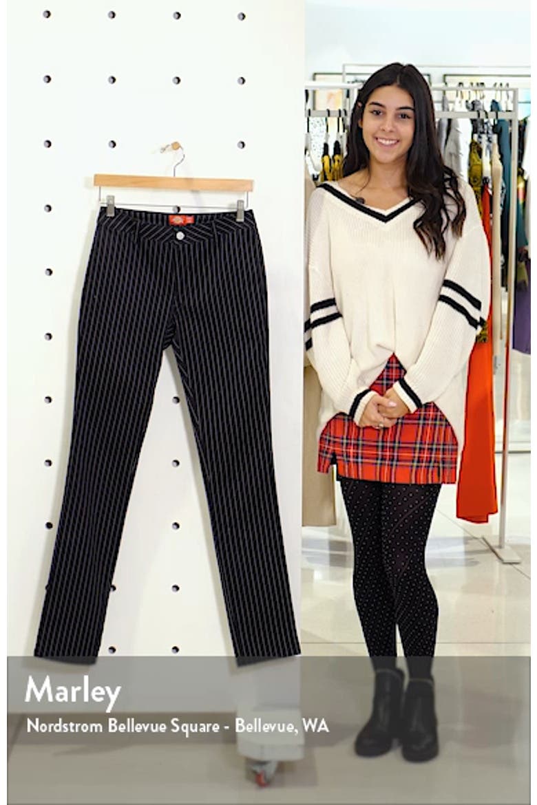 Pinstripe Four Pocket Stretch Cotton Pants video