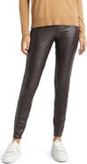Hue Faux Leather Leggings