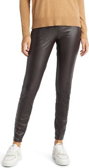 Hue Faux Leather Leggings
