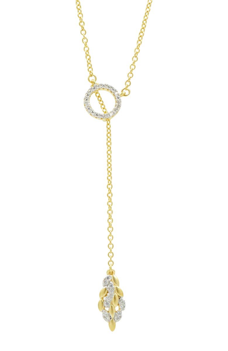 FREIDA ROTHMAN Fleur Bloom Lariat Necklace, Alternate, color, 