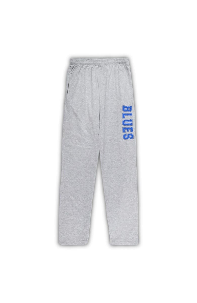 PROFILE Men's St. Louis Blues Royal/Heather Gray Big & Tall T-Shirt & Pants Lounge Set, Alternate, color, Royal