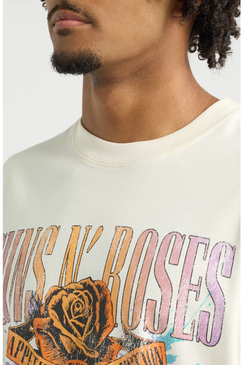 Guns N' Roses Graphic T-Shirt, Alternate, color, CREAM