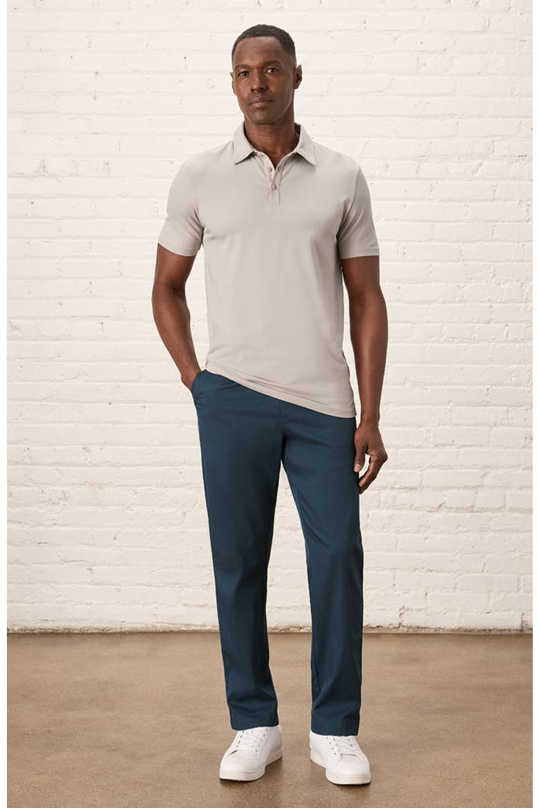 Organic Cotton Daily Twill Midweight Pant, Alternate, color, French Navy