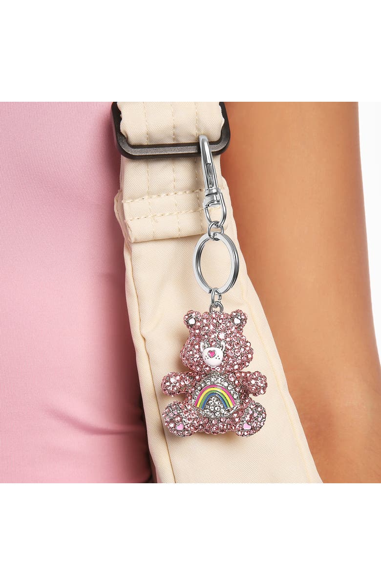 Care Bears Pave 3D Bling Cheer Bear Keychain, Alternate, color,