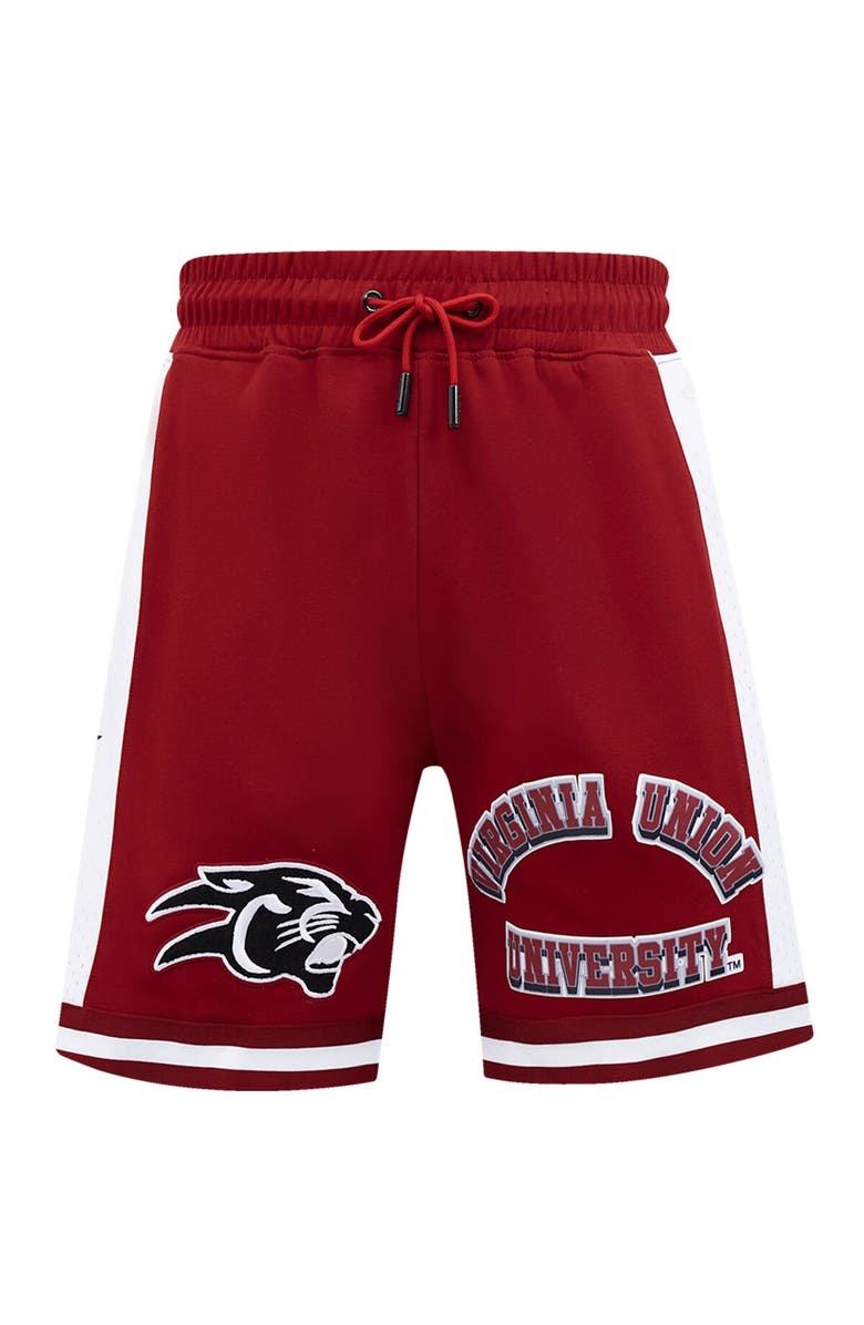 PRO STANDARD Unisex Pro Standard  Red Virginia Union University 2024 NBA All-Star Game x HBCU Classic Chenille Shorts, Alternate, color, 