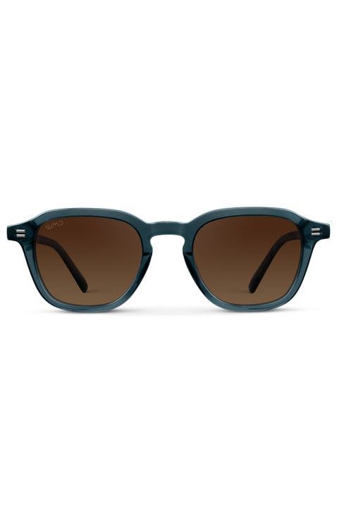 Silas - 48mm Square Polarized Sunglasses