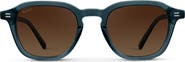 WMP Eyewear Silas - 48mm Square Polarized Sunglasses