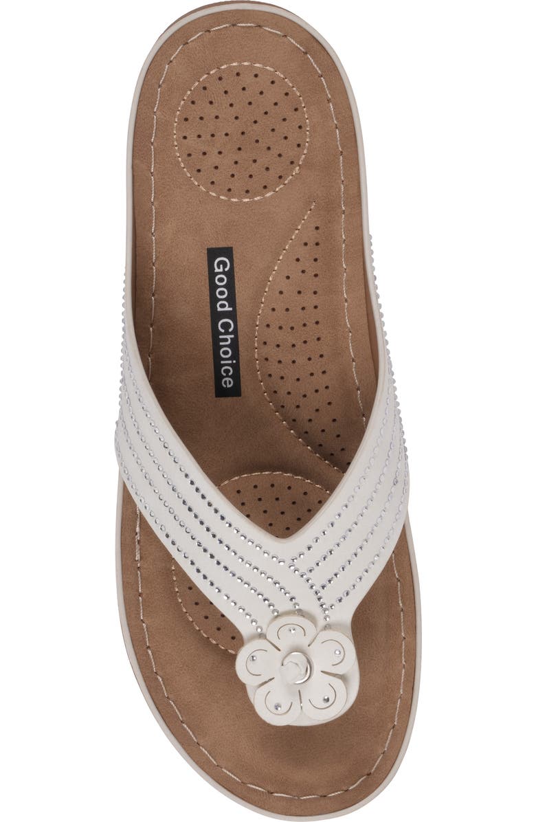 GC SHOES Amari Comfort Sandal, Alternate, color, White