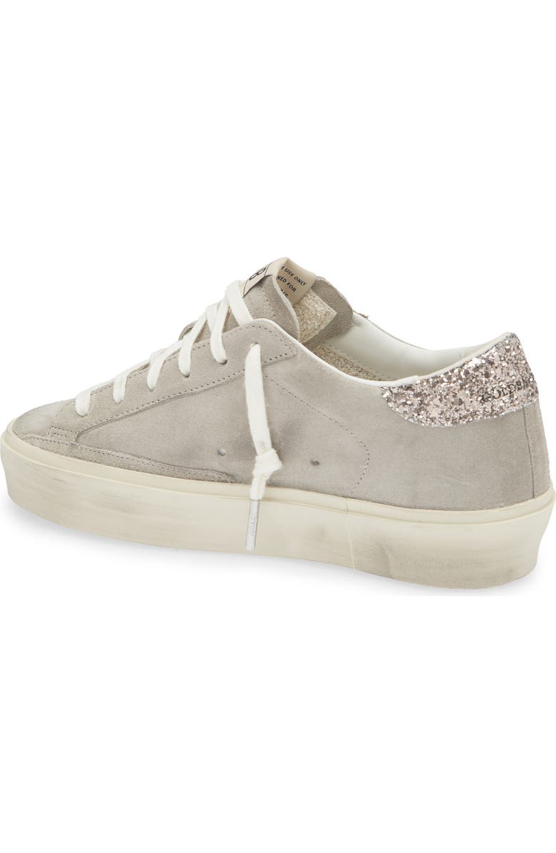 Golden Goose Hi Star Platform Sneaker, Alternate, color, Beige/ Silver