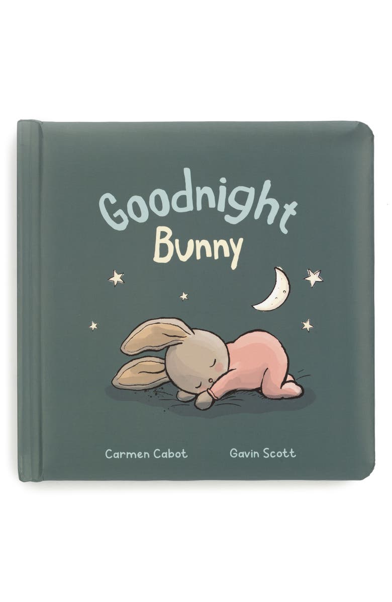 Jellycat 'Goodnight Bunny' Board Book, Main, color,