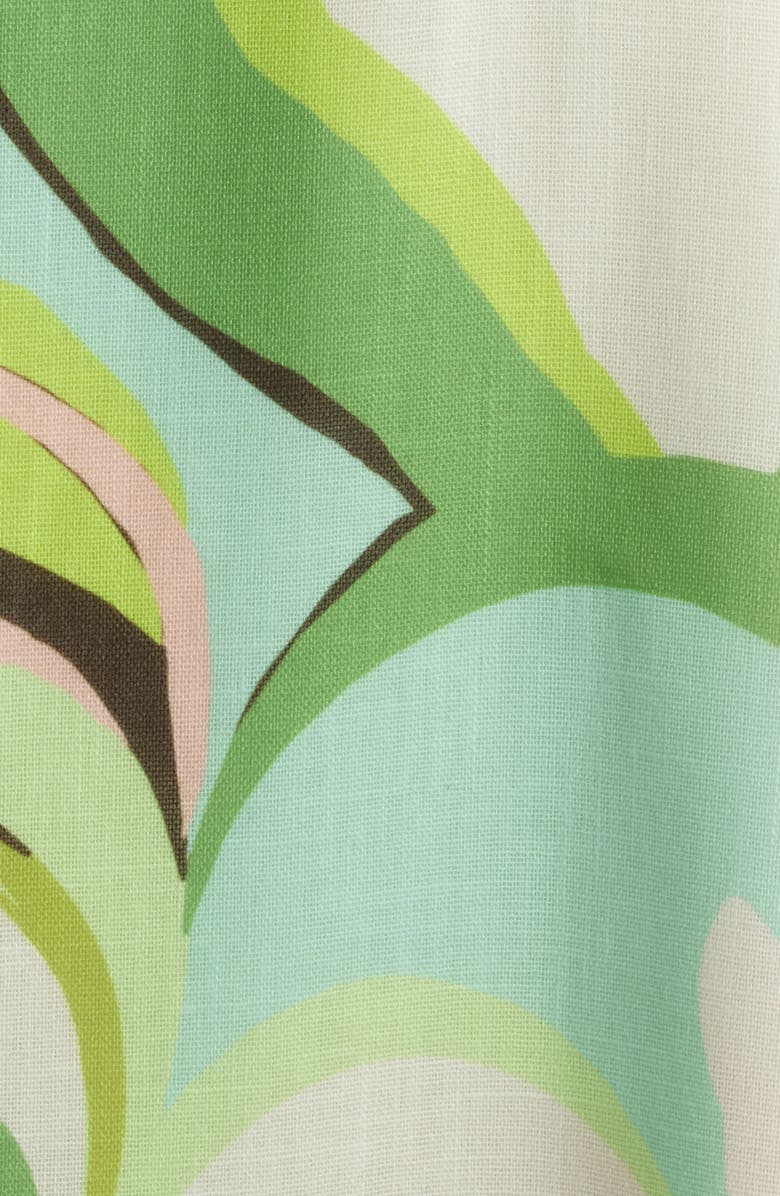 Sam Edelman Palm Royal Maxi Dress, Alternate, color, Green Multi