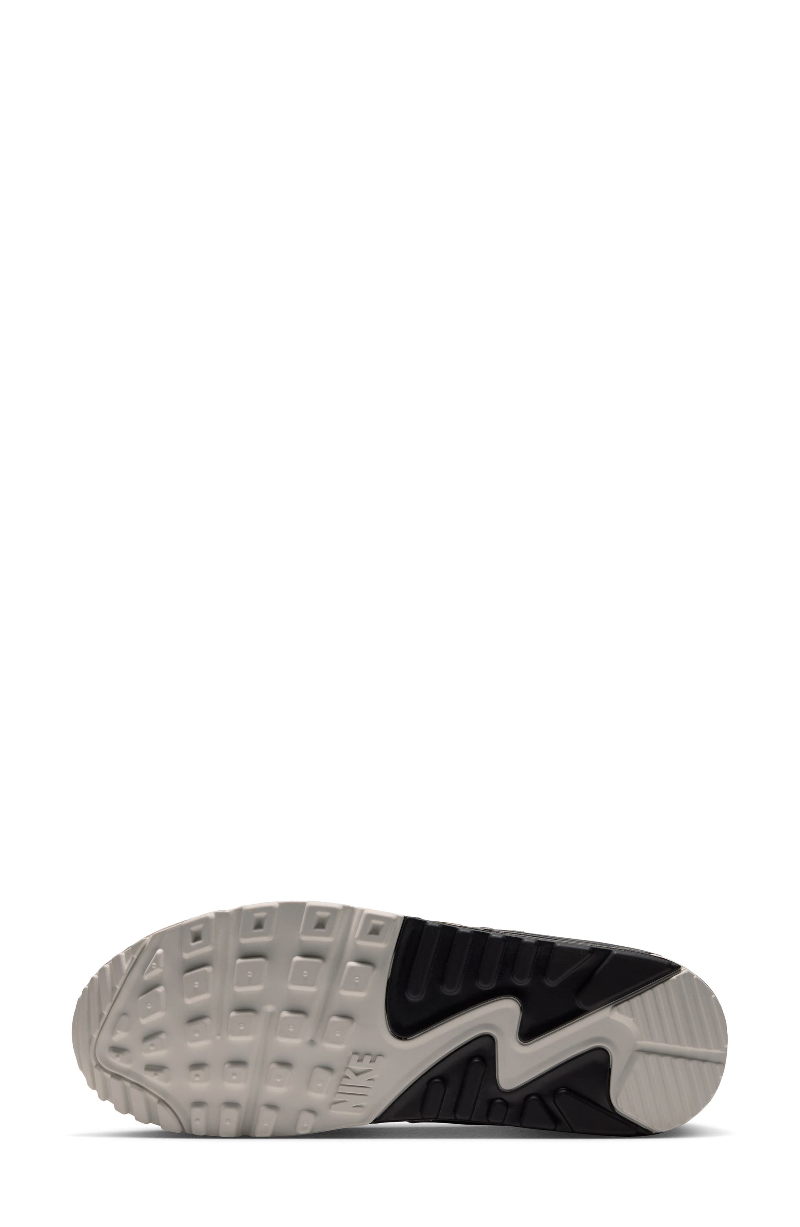 Air Max 90 LX Sneaker, Alternate, color, BLACK/ SAIL/ SAIL/ BLACK