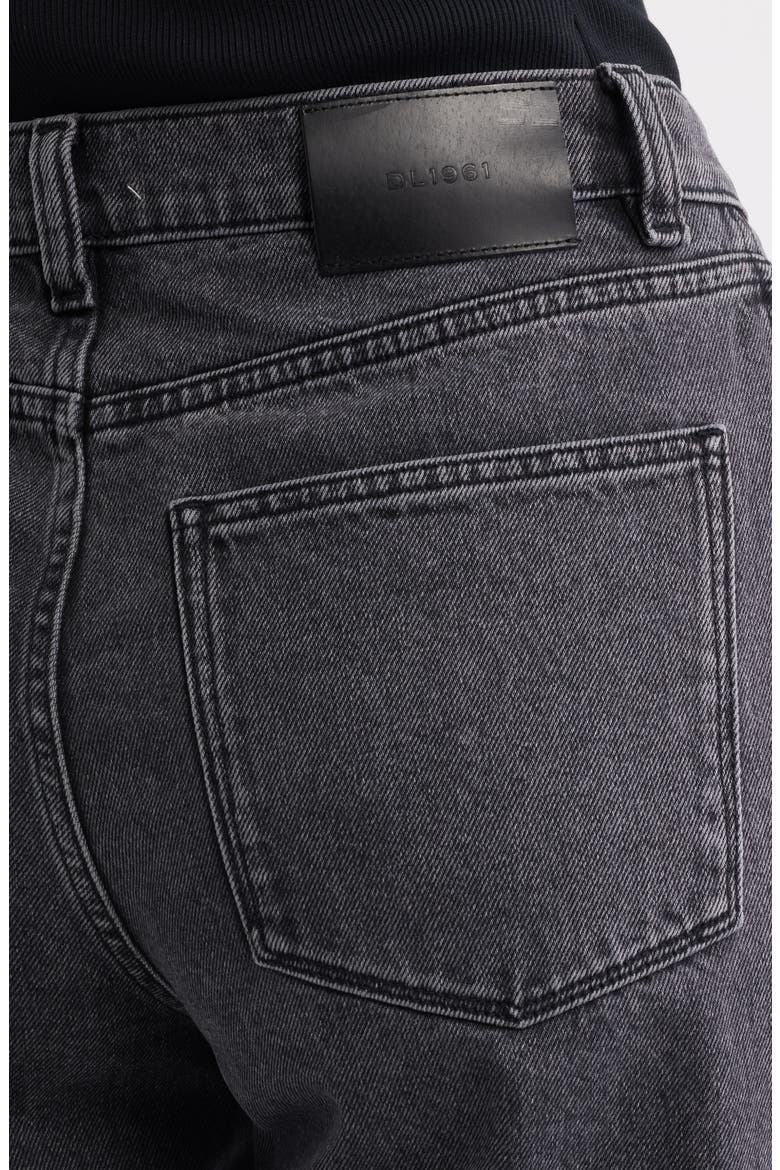 Cate High Waist Slim Straight Leg Jeans, Alternate, color, NIGHTSHADE