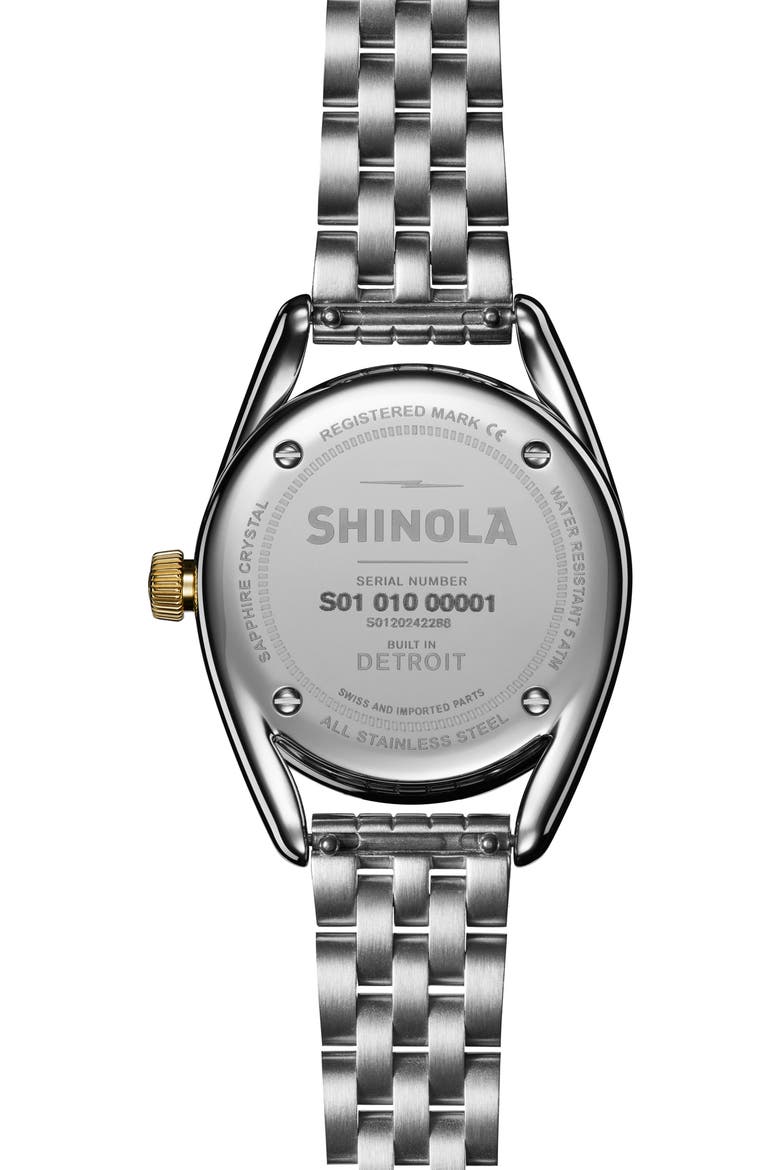 Derby Bracelet Watch, 30.5mm, Alternate, color, LGHTSILVER