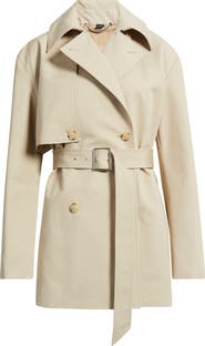 BOSS Cromas Belted Double Breasted Jacket