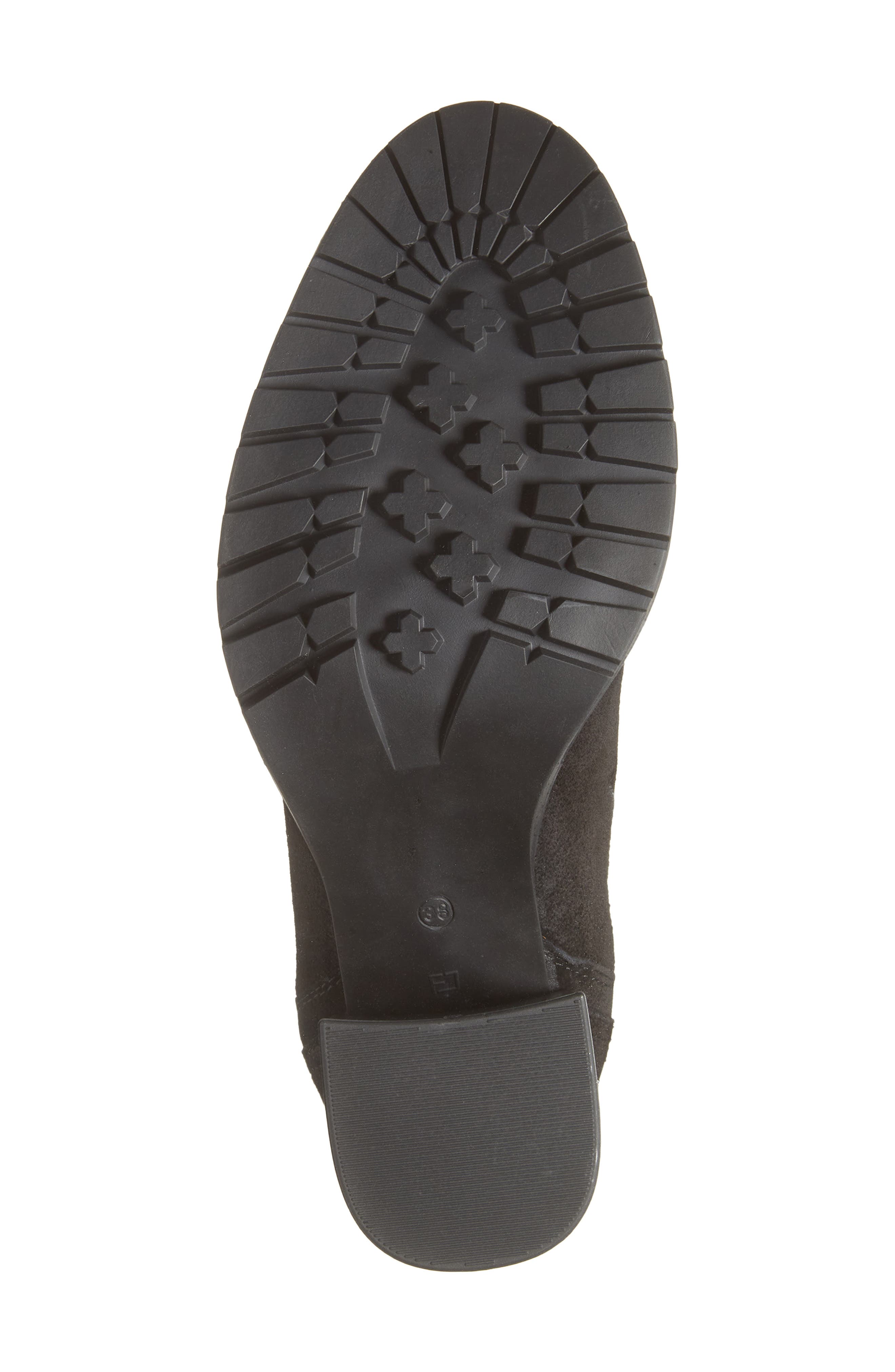 La Canadienne Lively Waterproof Block Heel Bootie, Alternate, color, Black