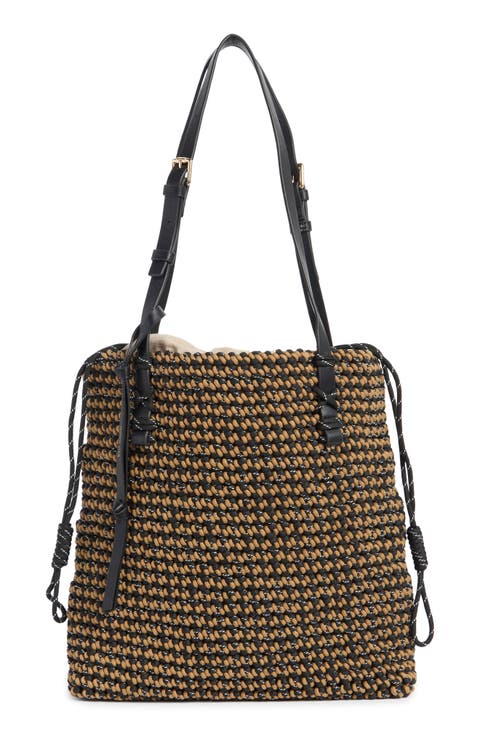 Woven Cord Tote Bag