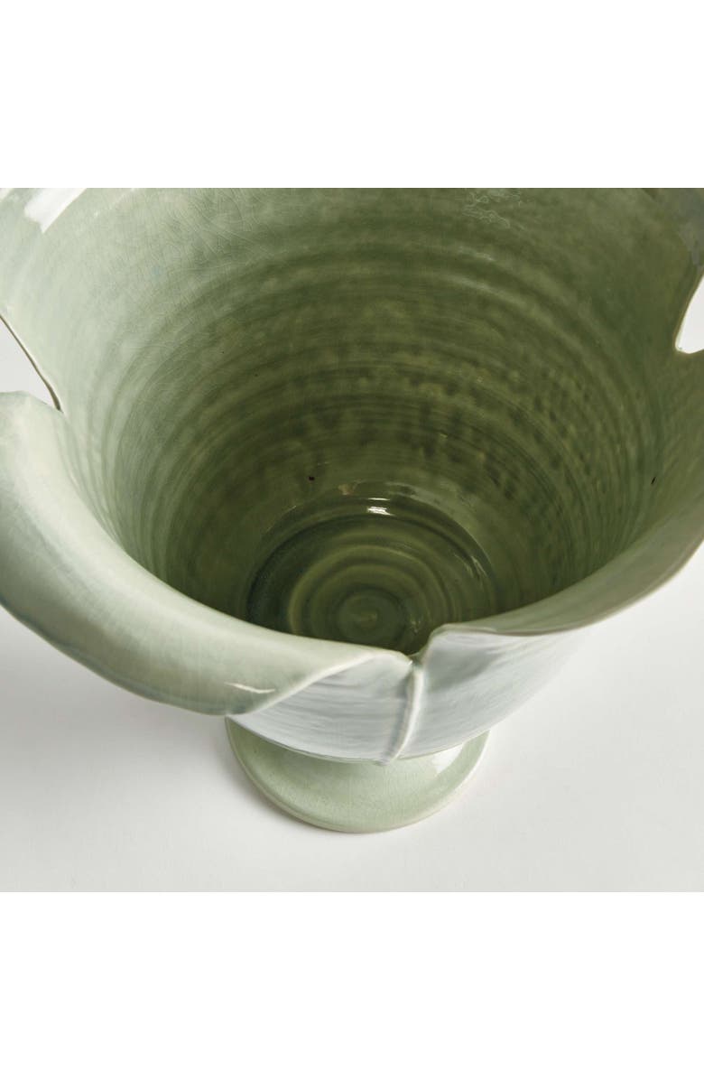 Napa Home & Garden Petalo Vase, Alternate, color, Green