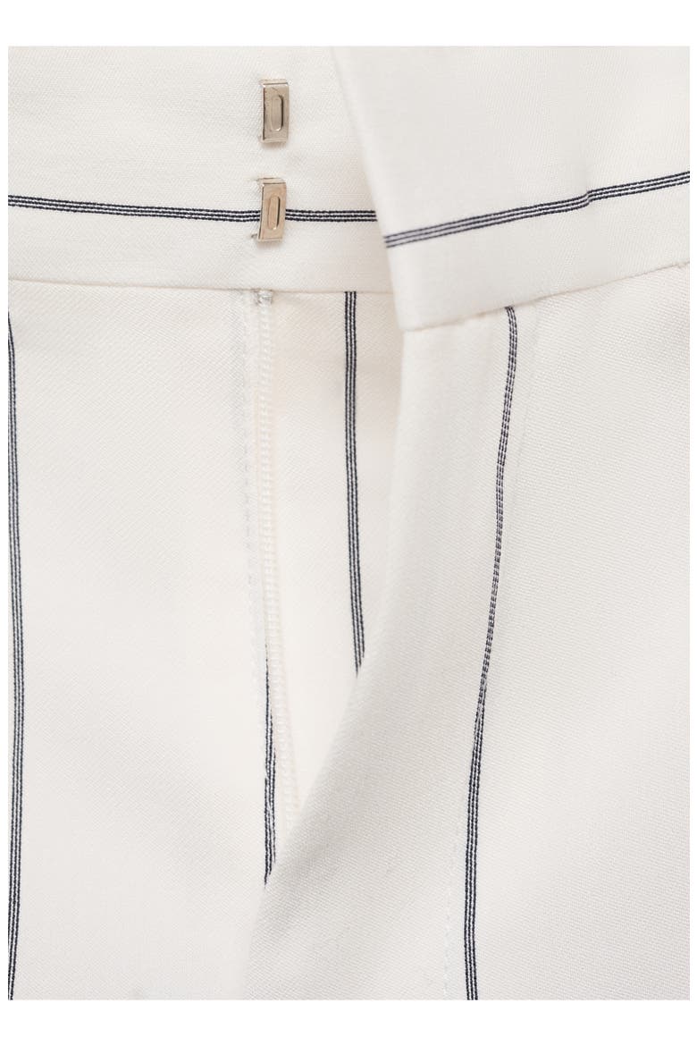 Stripe Suit Pants, Alternate, color, WHITE