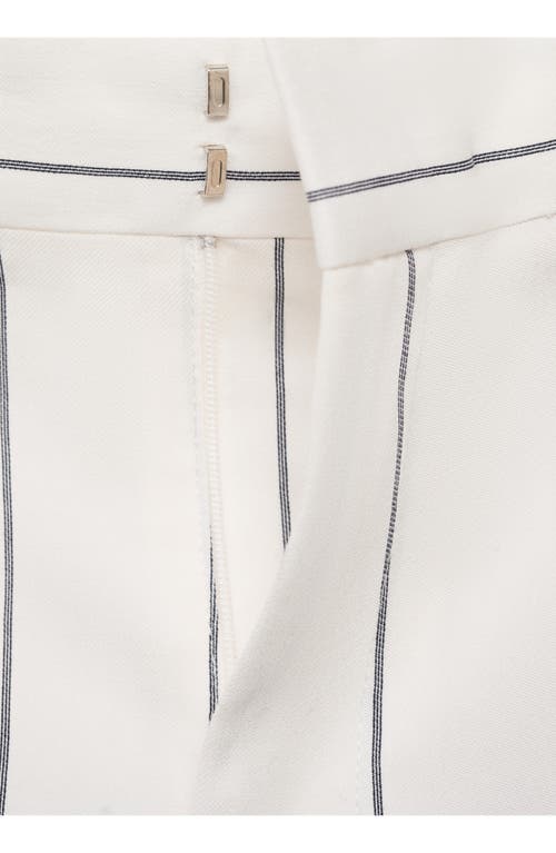 Shop Mango Stripe Suit Pants