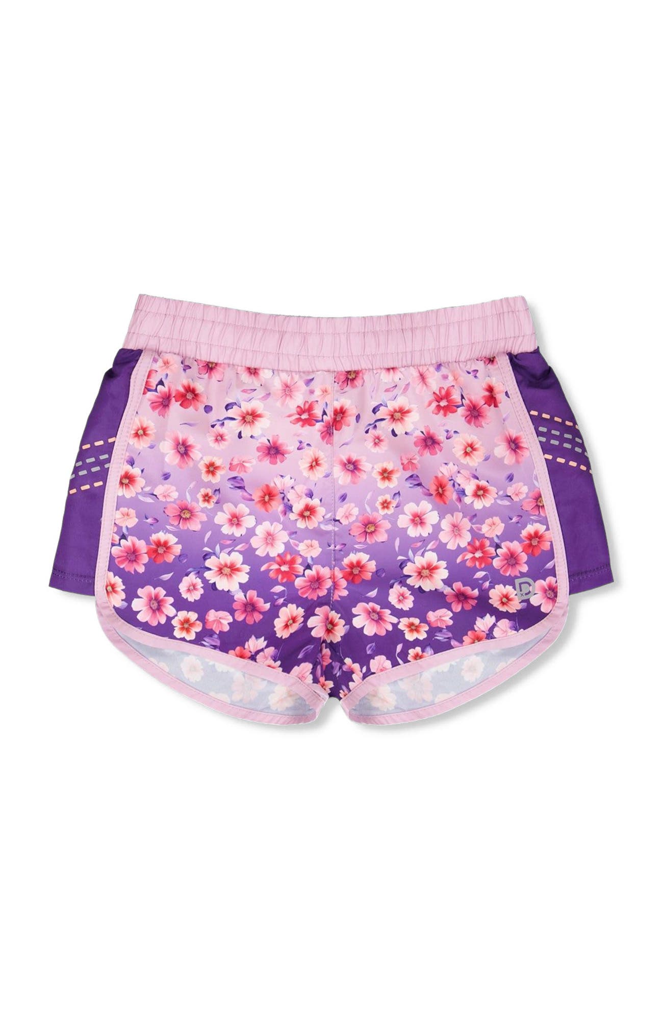 selected Mauve Floral Gradient
