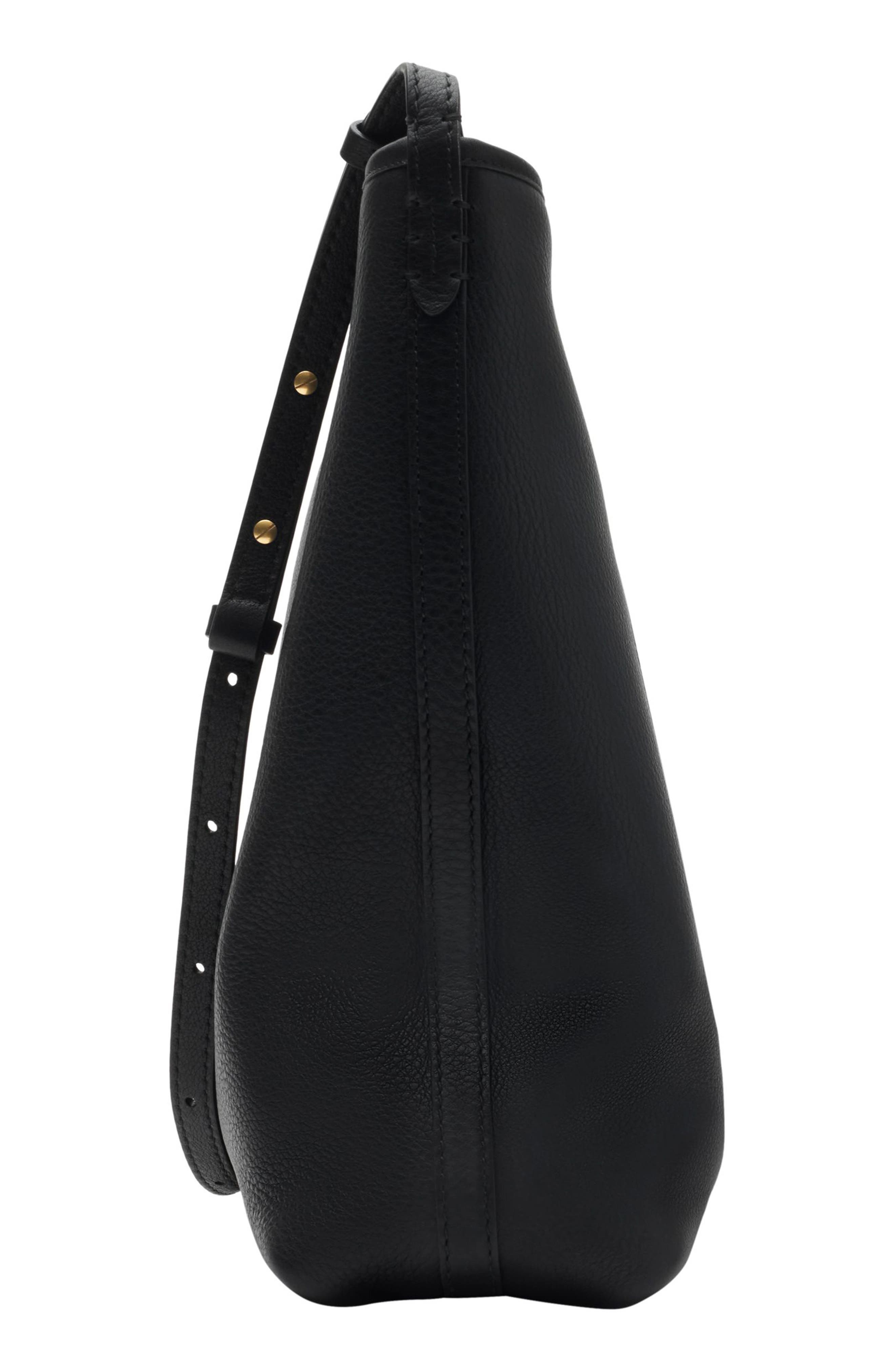 Burberry Small Highlands Leather Shoulder Bag, Alternate, color, 