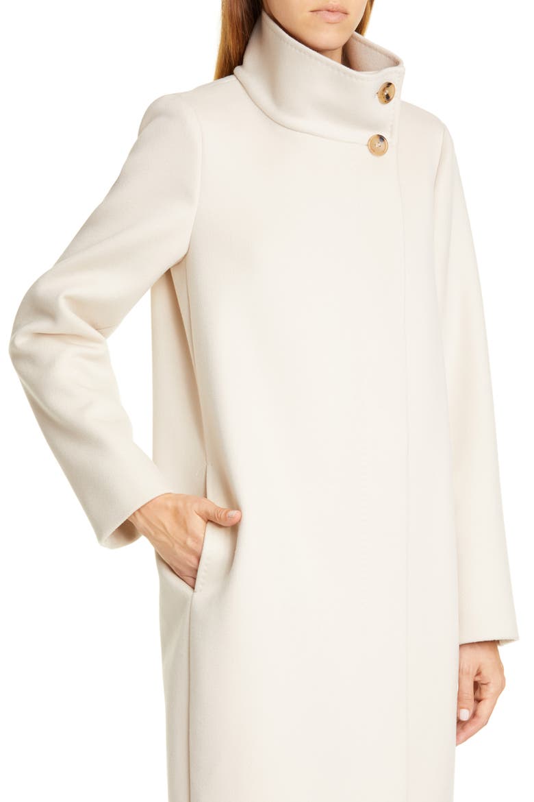 Fire Wool & Cashmere Coat, Alternate, color, VANILLA