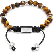 Nialaya Sterling Silver Beaded Bracelet