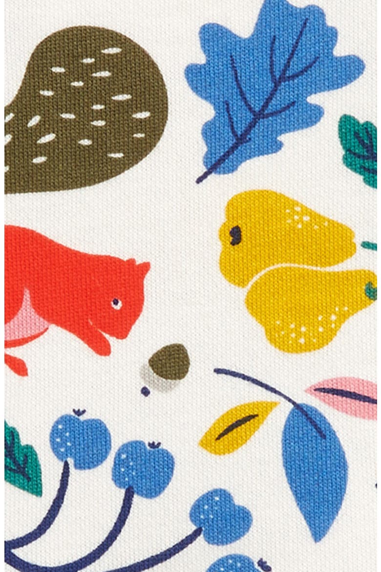 Cozy Sweatshirt Dress, Alternate, color, IVORY FOREST FRIENDS
