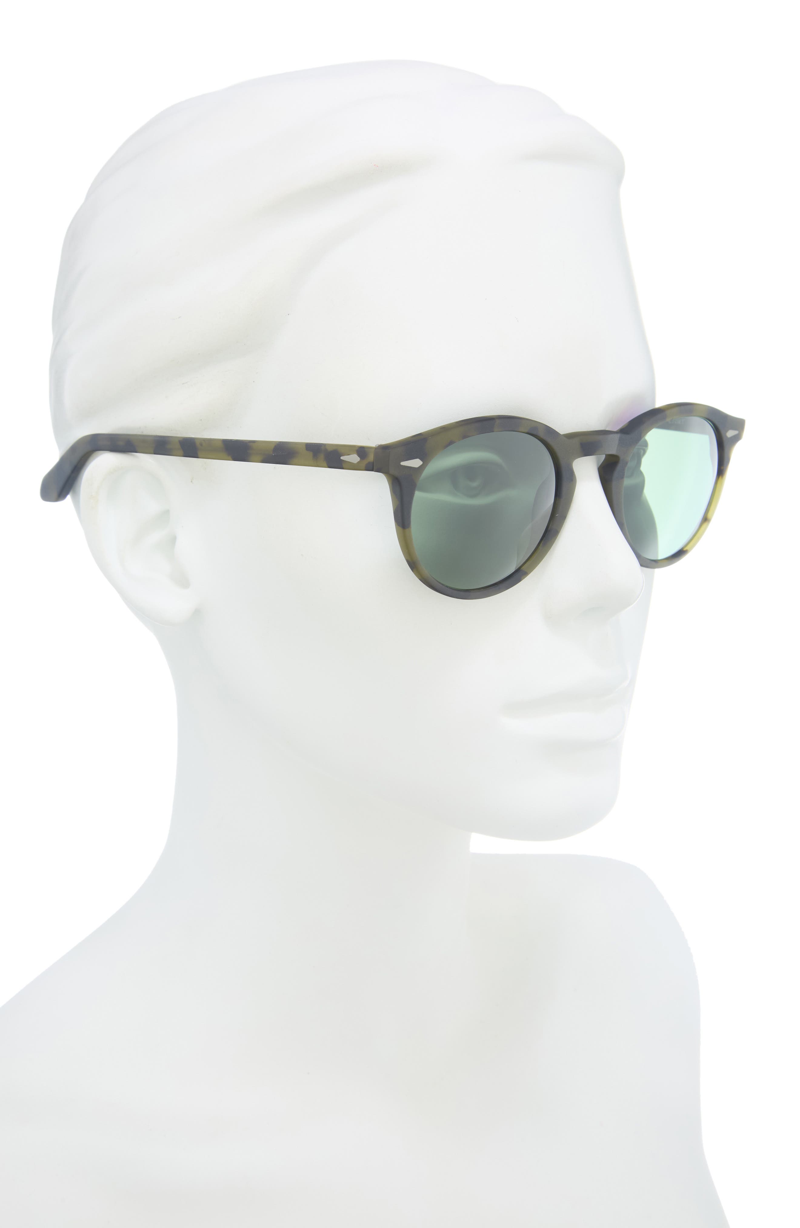 Peter Millar Excursionist Elite 49mm Round Polarized Sunglasses (Men ...