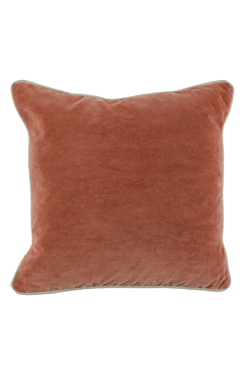 Villa Home Collection Heirloom Velvet Accent Pillow, Main, color, 