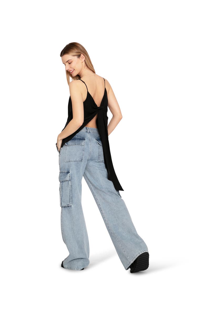 Belle & Bloom First Class Skinny Jeans, Alternate, color, Black