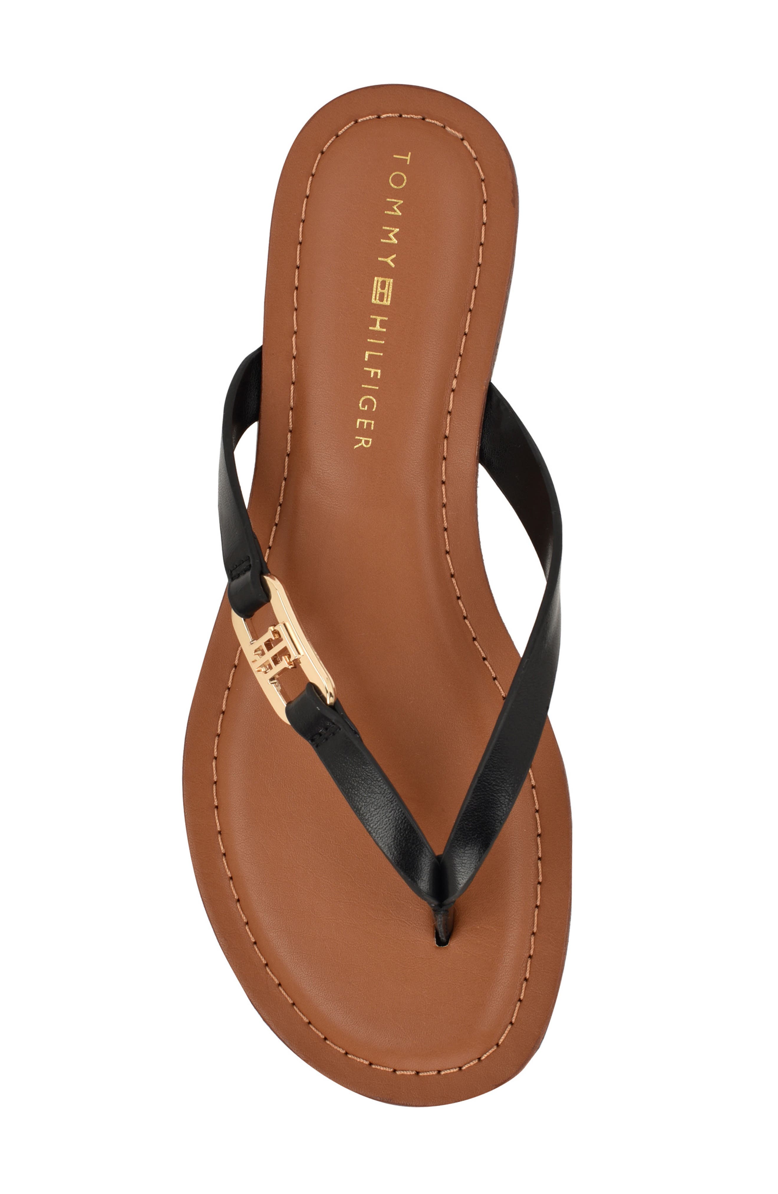 Tommy Hilfiger Liande Thong Sandal, Alternate, color, Black