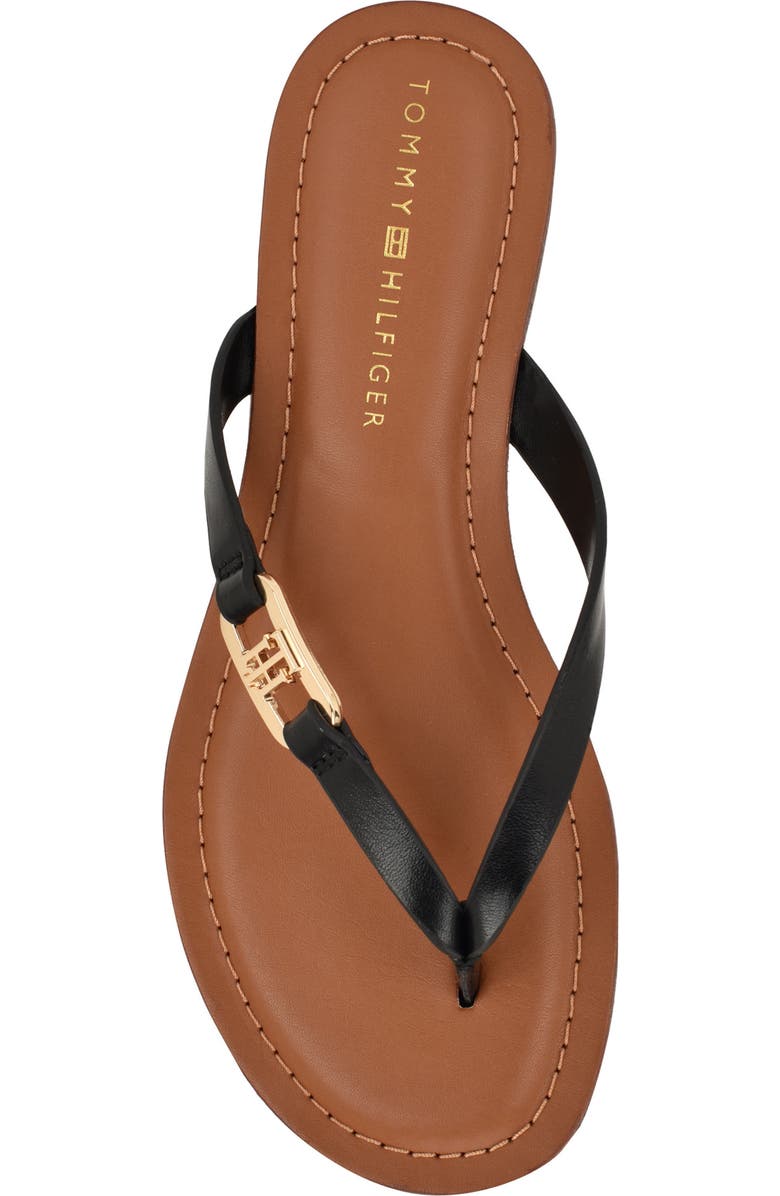 Tommy Hilfiger Liande Thong Sandal, Alternate, color, Black