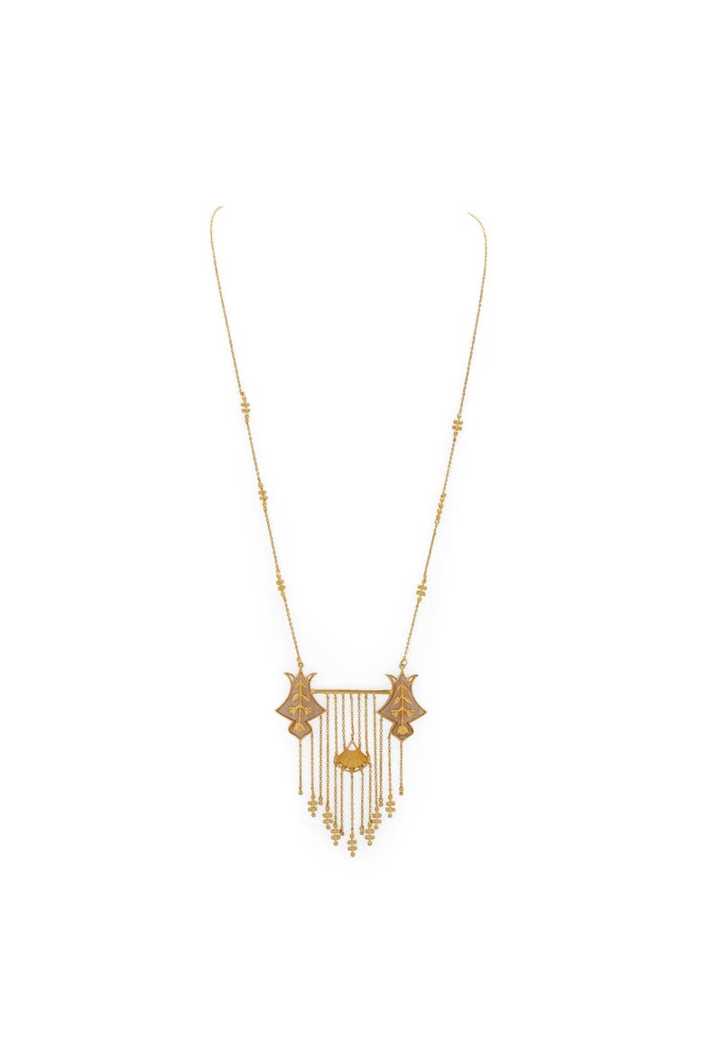 SERAI NECKLACE, Main, color, Gold Plated